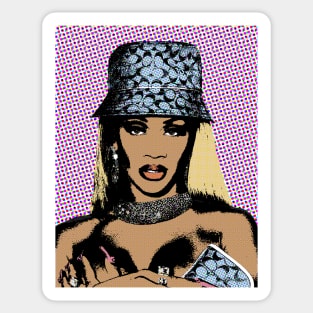 saweetie style pop art Sticker